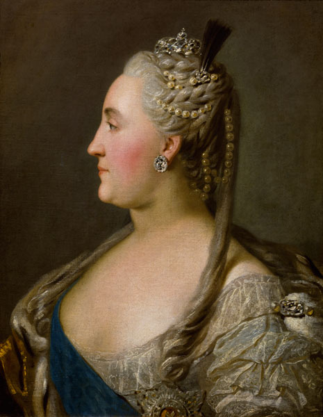 Katharina the Great de Fjodor Stepanowitsch Rokotov