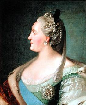Portrait of Empress Catherine II the Great (1729-96)