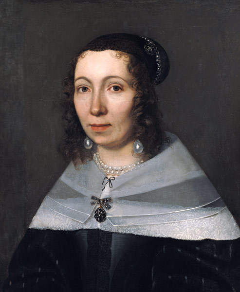 Portrait Sibylla Merian de Flämisch/Holländisch