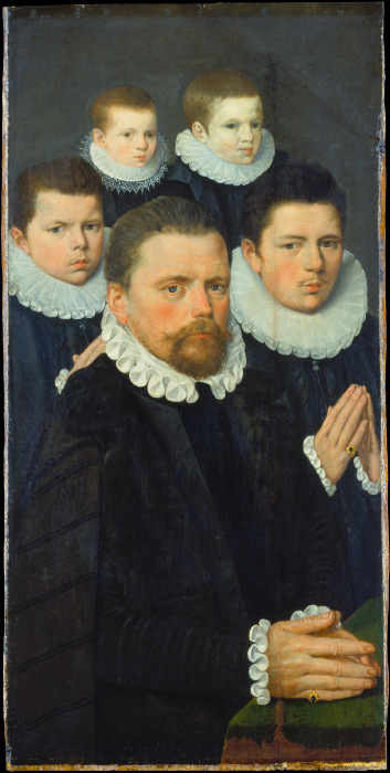 Shutter of an Altarpiece with Male Donors de Flämischer Meister um 1570/1580