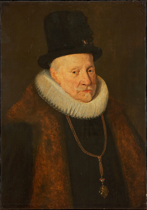 Portrait of an Eldery Man (Archduke Albert VII. (1559-1621) ?) de Flämischer Meister um 1654