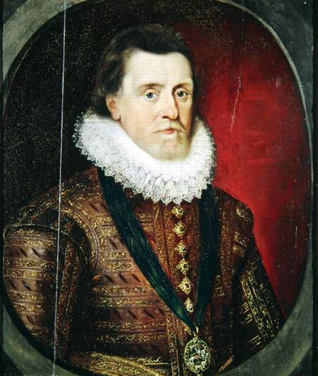 James I (1566-1625) de Flemish School
