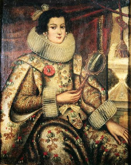 Margaret of Austria (1522-86) Duchess of Parma de Flemish School