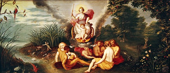 The Triumph of Venus and of Love de Flemish School