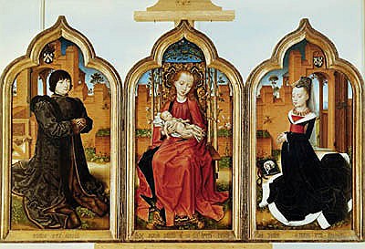 Triptych of Jean de Witte de Flemish School