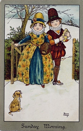 Sunday Morning, Victorian card () de Florence Hardy