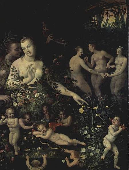 Allegory of Water or Allegory of Love de Fontainebleau School