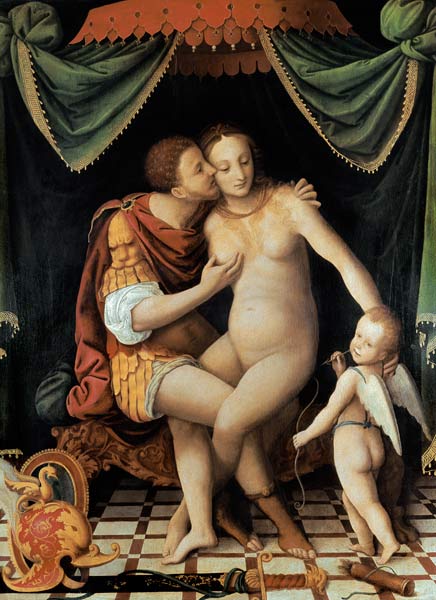 Mars and Venus de Fontainebleau School