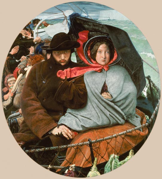 The Last of England de Ford Madox Brown