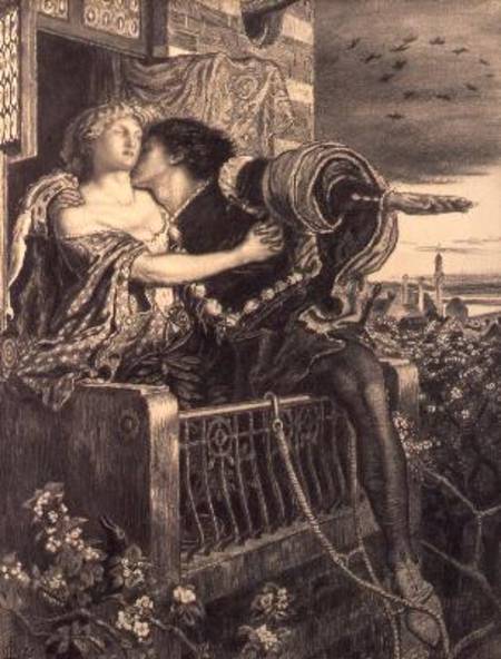 Romeo and Juliet de Ford Madox Brown