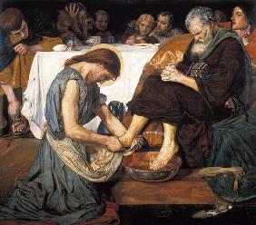 Christ washing Peter's feet