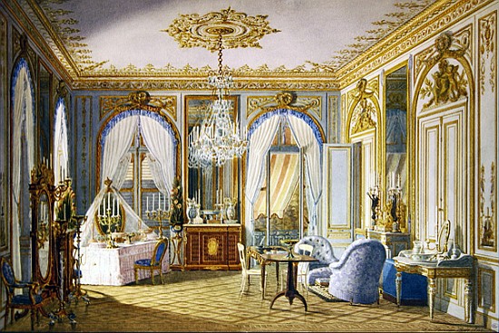 Dressing Room of the Empress Eugenie at Saint-Cloud de Fortune de Fournier