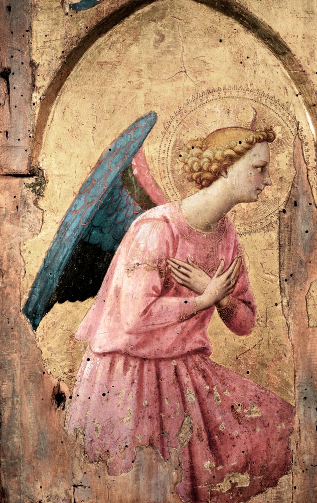 Adoration of an Angel de Fra Beato Angelico