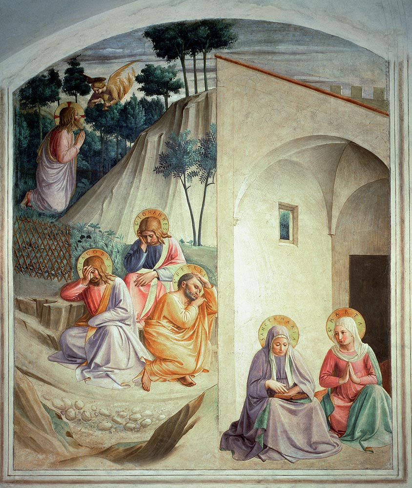 Agony in the Garden de Fra Beato Angelico