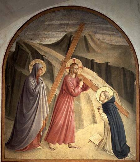Christ Carrying The Cross de Fra Beato Angelico