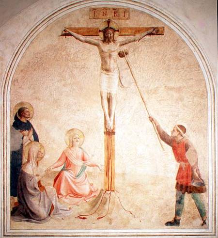 The Crucifixion with the Sponge-Bearer de Fra Beato Angelico