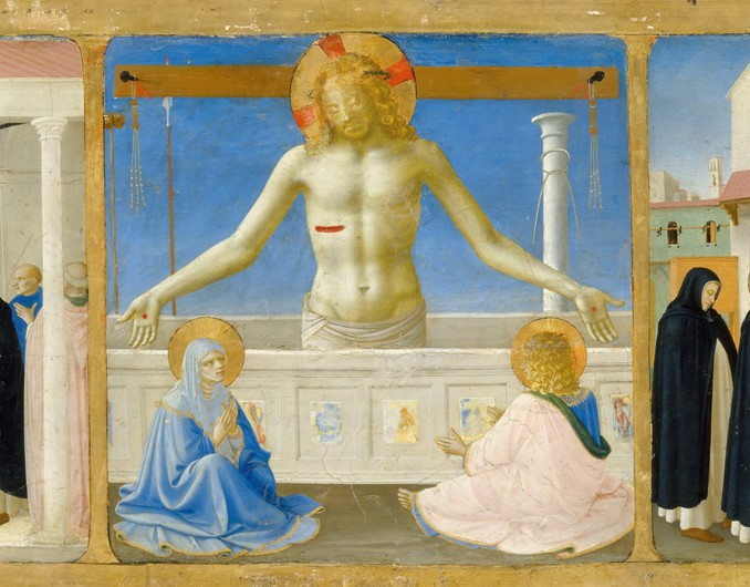 The Resurrection (Predella of the retable The Coronation of the Virgin) de Fra Beato Angelico
