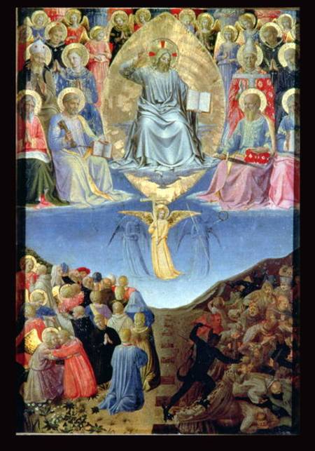 The Last Judgement, central panel from a Triptych de Fra Beato Angelico