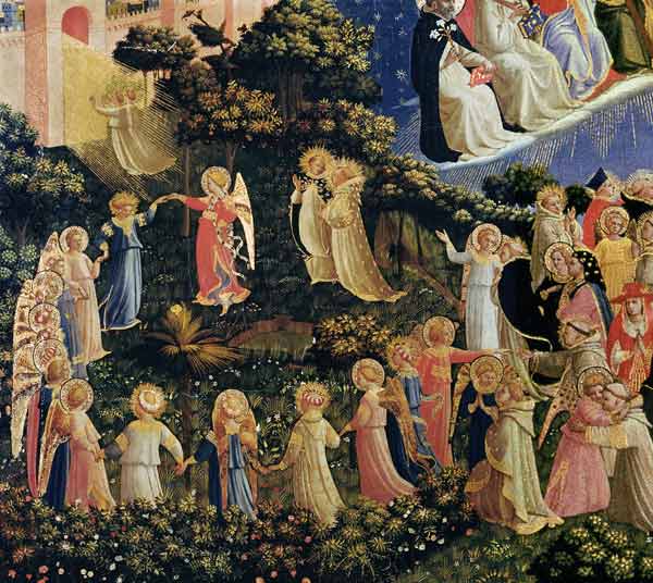 The Last Judgement (detail) de Fra Beato Angelico