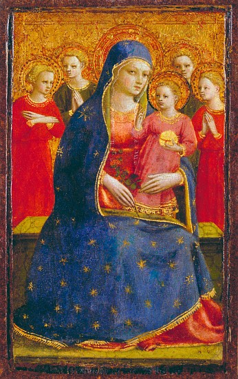 Madonna and Child with Angels de Fra Beato Angelico