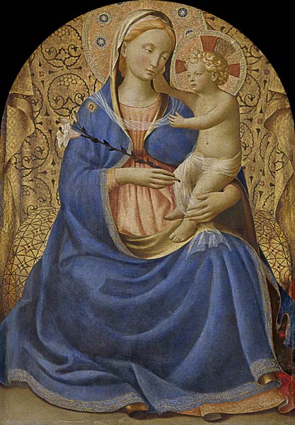 The Virgin of Humility (Madonna dell' Umilitá) de Fra Beato Angelico