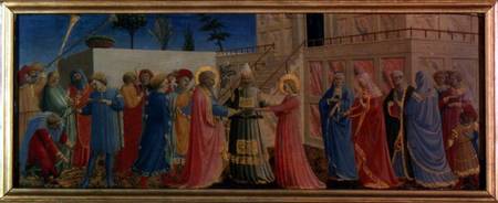 The Marriage of the Virgin de Fra Beato Angelico