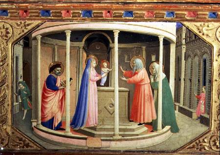 The Presentation in the Temple, from the predella of the Annunciation Altarpiece de Fra Beato Angelico