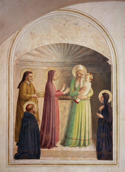 The Presentation in the Temple de Fra Beato Angelico