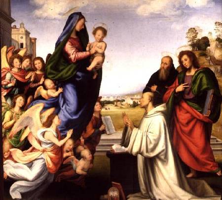 Apparition of the Virgin to St. Bernard de Fra Bartolommeo