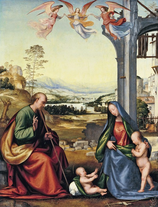 The Holy Family with John the Baptist de Fra Bartolommeo