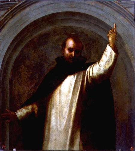 Portrait of Saint Vincenzo Ferrari de Fra Bartolommeo