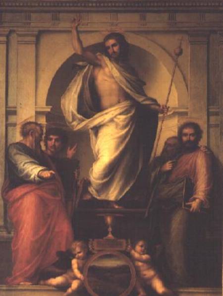 The Resurrection of Christ (altarpiece) de Fra Bartolommeo