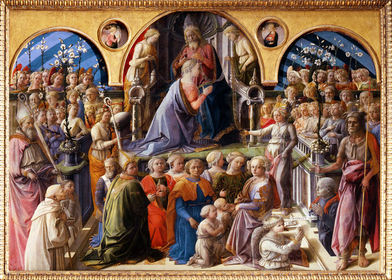 The Coronation of the Virgin de Fra Filippo Lippi