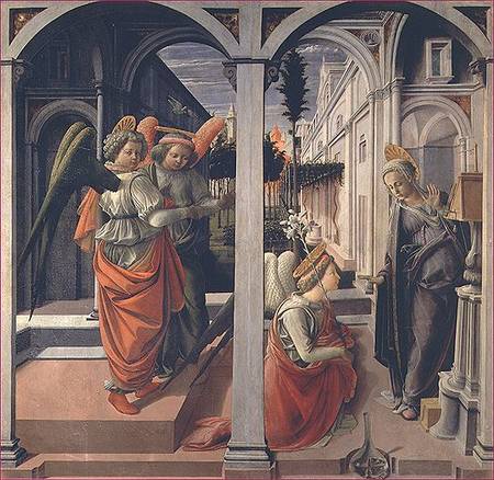 Annunciation de Fra Filippo Lippi