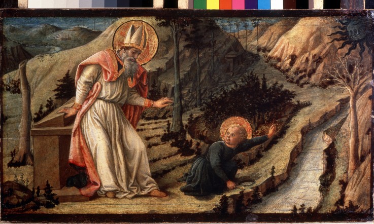 The Vision of Saint Augustine de Fra Filippo Lippi