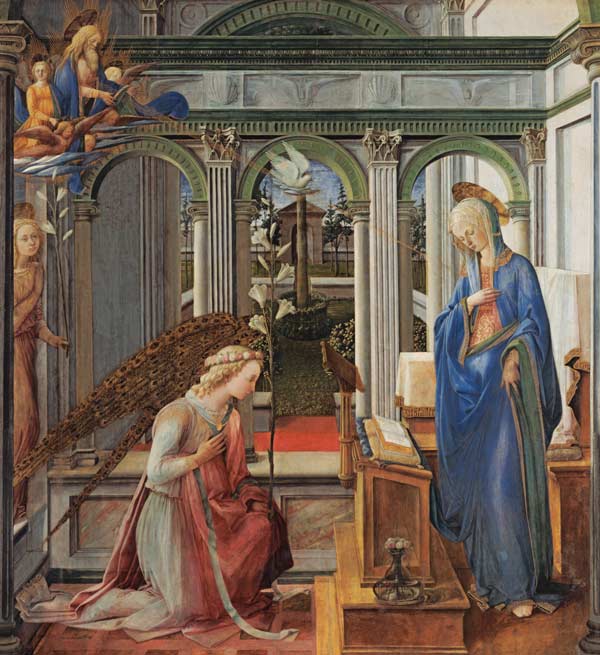 Proclamation of Mariae de Fra Filippo Lippi