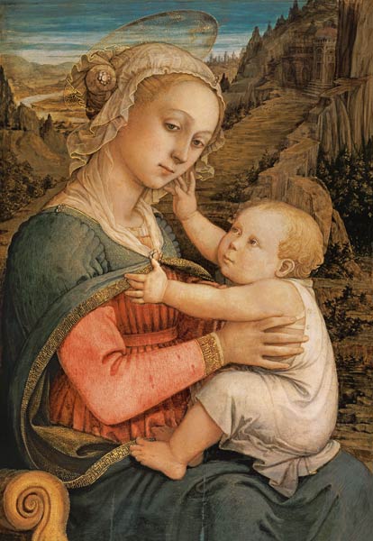 María con Niño de Fra Filippo Lippi