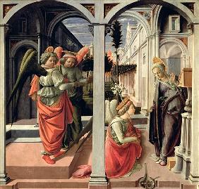 The Annunciation with Three Angels