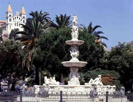 The Orion Fountain, designed de Fra Giovanni Angelo Montsorli