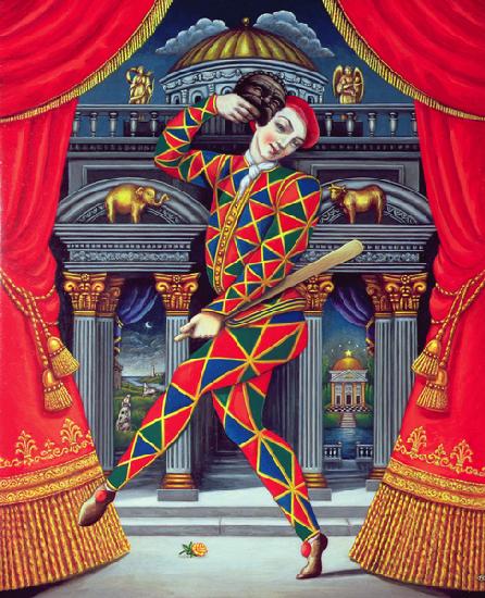 Harlequin at the Gates of Horn and Ivory