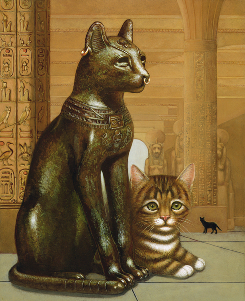 Mike the British Museum Kitten de Frances Broomfield