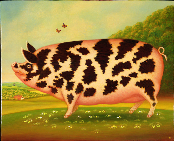 Old Spot Pig de Frances Broomfield