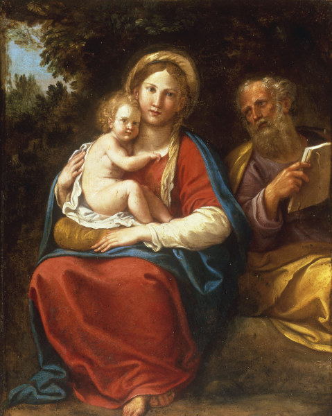 F.Albani, The Holy Family. de Francesco Albani