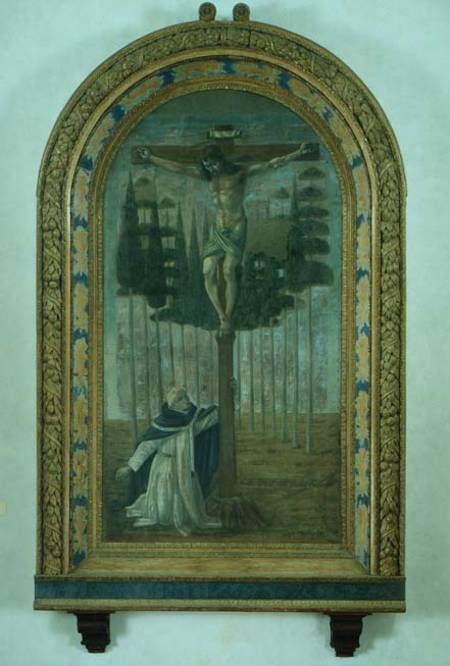 Crucifixion with St. Anthony de Francesco Botticini