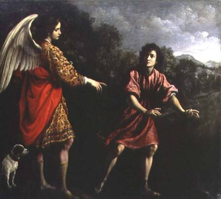 Tobias and the Angel de Francesco Corradi