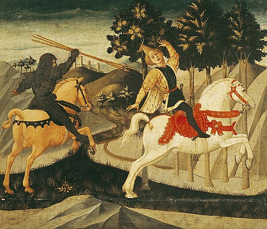 The Death of Absalom de Francesco di Stefano Pesellino