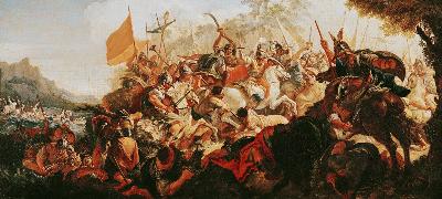 The Battle of the Granicus in May 334 BC