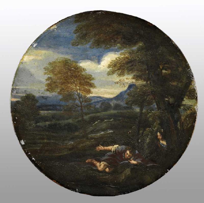 Narziss. Mitte 17. Jahrhundert de Francesco Giovane