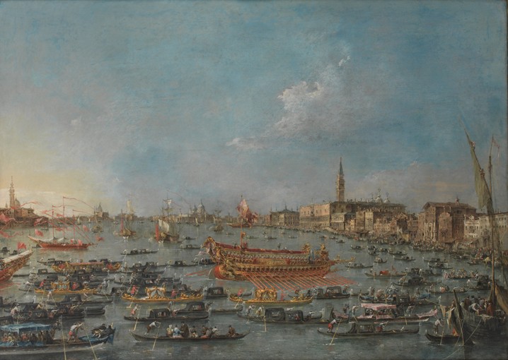 The Bucintoro Festival of Venice de Francesco Guardi