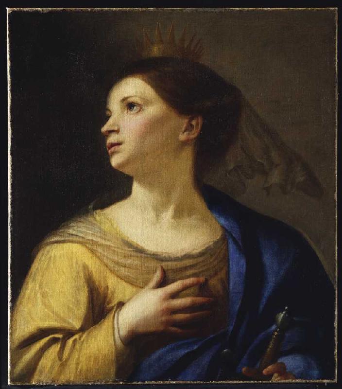 Die Heilige Katharina. de Francesco Guarino